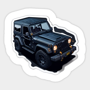 jeep design Sticker